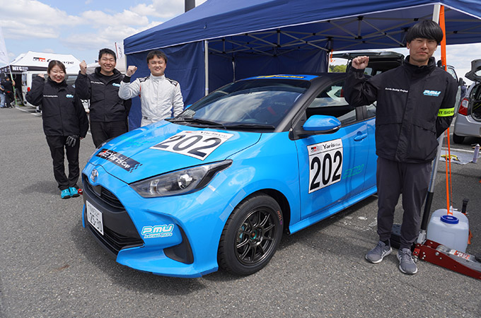 No.202 乙津 竜馬 / P.MU O2Racing Yaris / 乙津 竜馬 選手