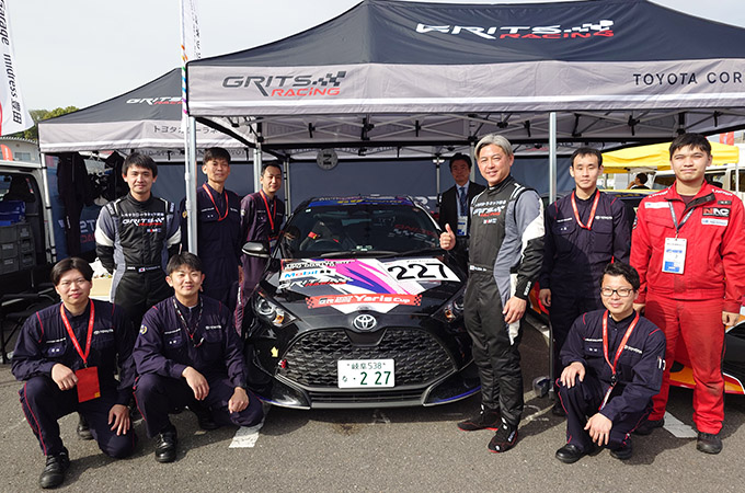 No.227 CN岐阜グリッツレーシング / CN岐阜グリッツレーシング227Yaris / 大場 亮 選手