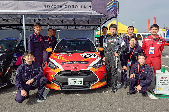 No.228 CN岐阜グリッツレーシング / CN岐阜グリッツレーシング228Yaris / 菅原 達也 選手