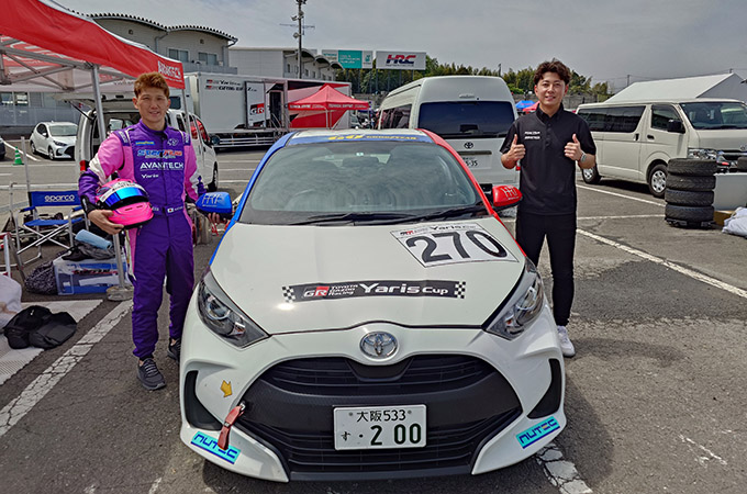 No.270 AVANTECH racing team / Star5 AVANTECH Yaris / 北野 伸孝 選手
