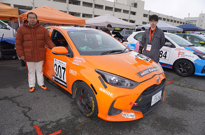 No.307 井上 功 / いのうえMIDLAND匠作EDYaris / 井上 功 選手
