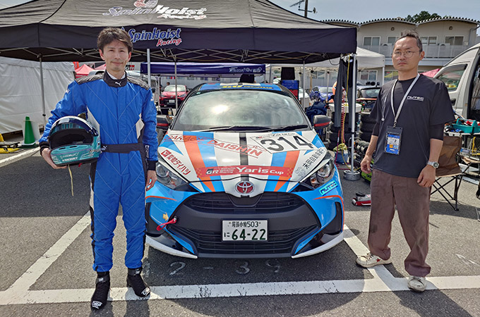 No.314 クロダレーシング / ガレージダイシン314号 SH Yaris / 成田 辰輔 選手