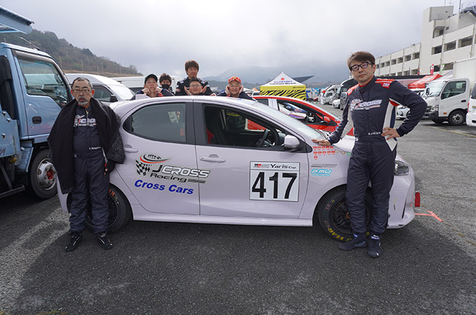 No.417 JCrossRacing / クロスカーズ・ソフトレーシー・プロμYaris / 阿波根 重孝 選手