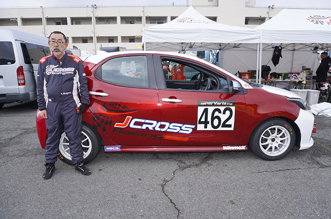 No.462 JCrossRacing / JCrossRacingYarisCVT / 長野 豊 選手