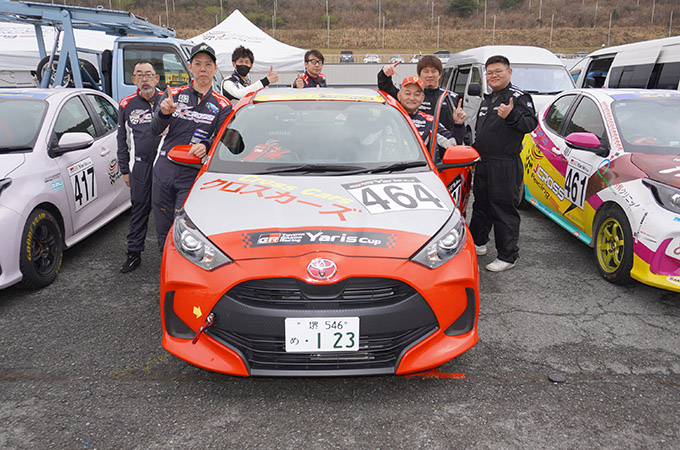 No.464 JCrossRacing / CrossCars YarisCVT / 作田 佳二 選手
