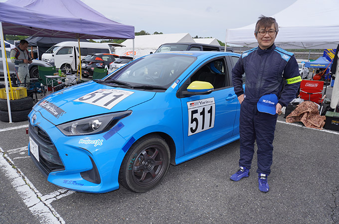 No.511 ガッツ藤井 / MSレーシング511Yaris / ガッツ藤井 選手