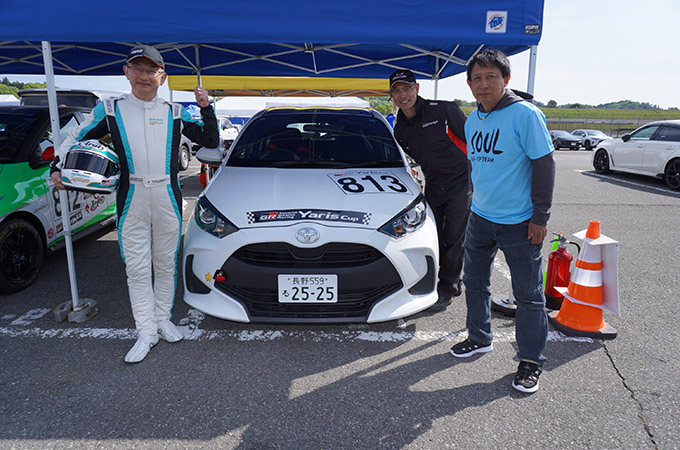 No.813 藤巻 靖幸 / FDC豊中春日神社 GR松本Yaris / 藤巻 靖幸 選手
