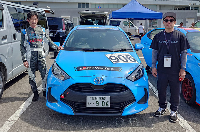 No.906 井上 勝仁 / Time garage Yaris / 井上 勝仁 選手