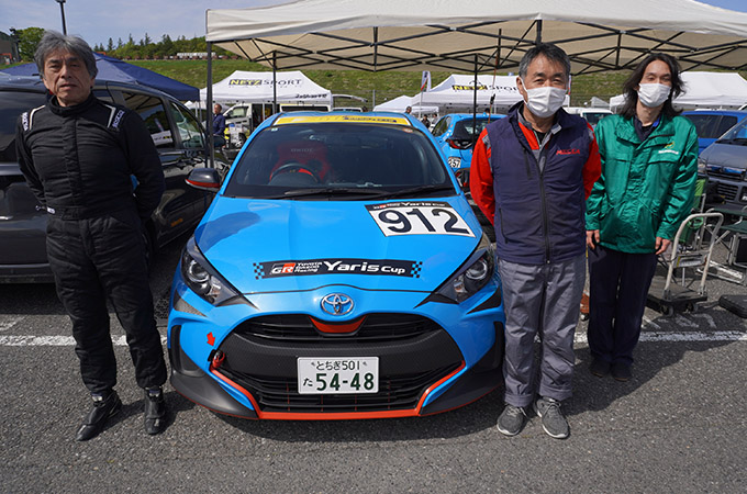 No.912 小野津 博之 / カザマグループウエストヒルだるいYarisCVT / 小野津 博之 選手