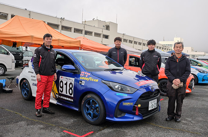 No.918 カローラ大分レーシングチーム / GOODYEAR CUSTOMER RACING Yaris / 志水 憲次郎 選手