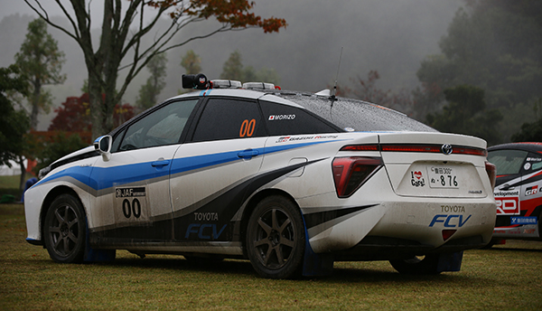 Mirai ラリー仕様車 大阪オートメッセ15 Toyota Gazoo Racing