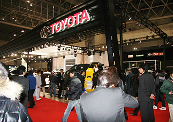 TOYOTA ブース全景