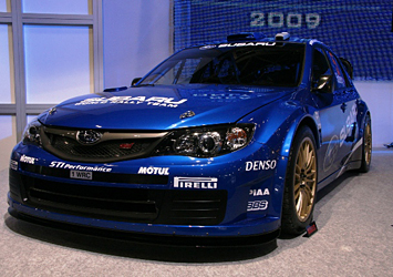 SUBARU 2008年のWRCに参戦したインプレッサ
