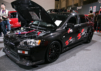 MITSUBISHI RALLIARTチューンのランサーエボリューションX