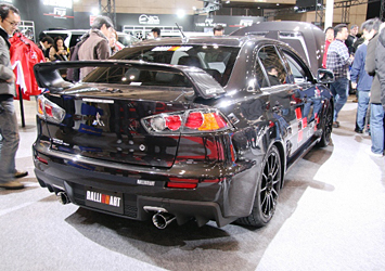 MITSUBISHI ほとんどのパーツはRALLIARTから発売されている。