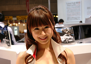 コンパニオン HONDAブース