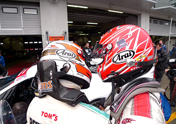 大嶋選手・脇阪選手 VLN-1