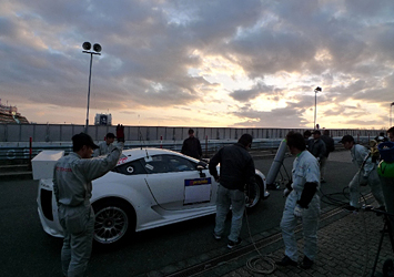 LEXUS LFAとチーム スタッフVLN-1（ニュル4時間レース・第1戦）前日