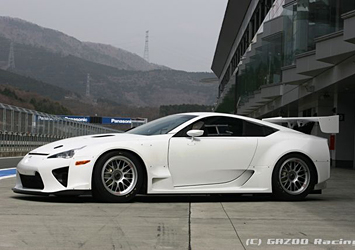 GAZOO Racing LEXUS LFA 2010年ニュルブルクリンク24時間レース参戦車両