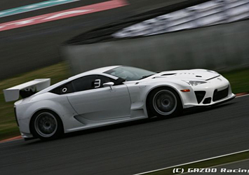 GAZOO Racing LEXUS LFA 2010年ニュルブルクリンク24時間レース参戦車両