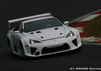 GAZOO Racing LEXUS LFA 2010年ニュルブルクリンク24時間レース参戦車両