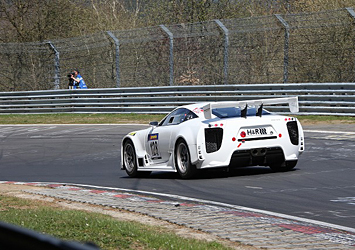 VLN-3 決勝：LFA走行シーン4