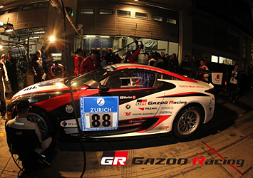 ピット風景 No.88 GAZOO Racing / LEXUS LFA