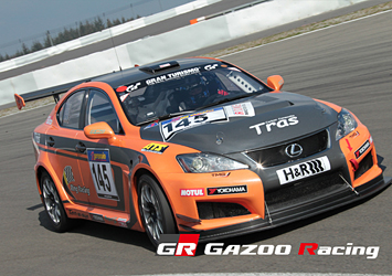 SP8クラス3位 #145 LEXUS IS F