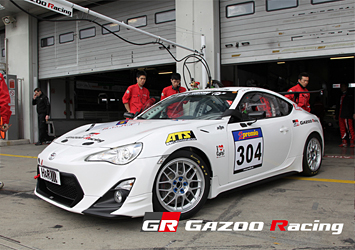 ピット風景　#304 GAZOO Racing / TOYOTA 86