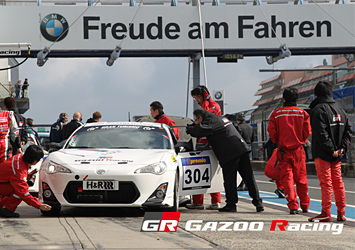 ピット風景　#304 GAZOO Racing / TOYOTA 86