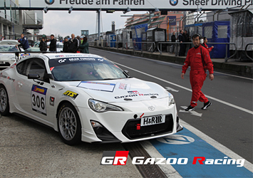 ピット風景　#306 GAZOO Racing / TOYOTA 86