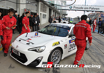 ピット風景　#306 GAZOO Racing / TOYOTA 86