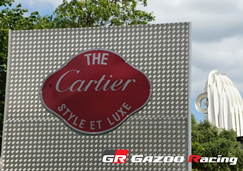 Cartierのエレガンスなフロア