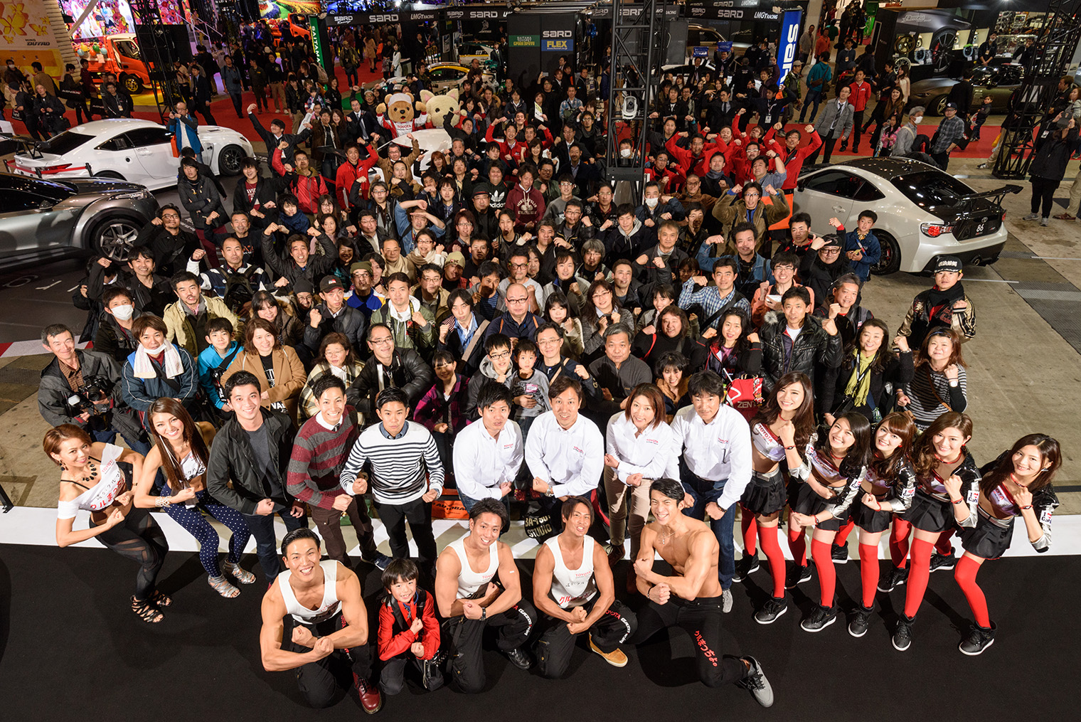 Toyota Gazoo Racing イベント 展示 東京オートサロン ファンイベント