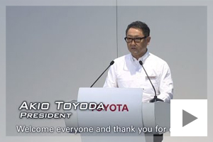 President Akio Toyoda's Presentation