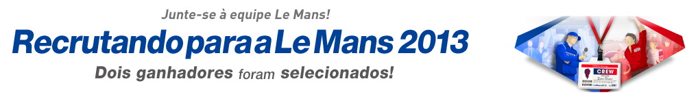 Junte-se a equipe Le Mans! Recrutando para a Le Mans 2013