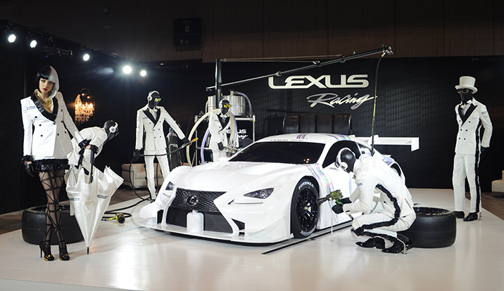TOKYO AUTO SALON 2014 with NAPACにLEXUS Racingブースがオープン