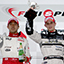 2007年全日本F3第1戦より 優勝を飾ったオリバー・ジャービス選手（写真中央）。F3時代もチームメイトだった石浦宏明選手（写真右）とともに「奪冠」を狙います