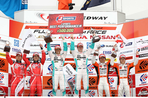 2013年 第2戦 富士ではLEXUS Racingでトップ4を独占した