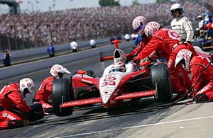 初参戦のインディ500でトップ10入りを果たしたR.ブリスコ