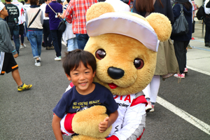 トヨタ くま吉 紺Tの男の子と@ スーパーフォーミュラ 2015年 第5戦 オートポリス