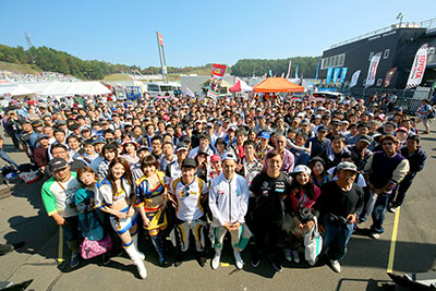 トヨタ くま吉 @ スーパーフォーミュラ 2015年 第6戦 SUGO