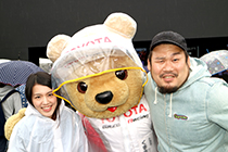 トヨタ くま吉 supremeカップルと@ WEC 2015年 第6戦 富士6時間レース