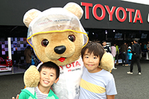 トヨタ くま吉 緑パーカの兄弟と@ WEC 2015年 第6戦 富士6時間レース