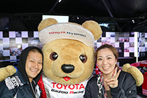 トヨタ くま吉 MA-1カップルと@ WEC 2015年 第6戦 富士6時間レース