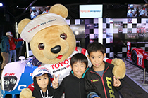 トヨタ くま吉 lotto3兄弟と@ WEC 2015年 第6戦 富士6時間レース