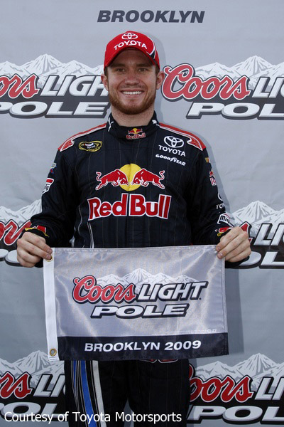 Brian Vickers on Pole!
