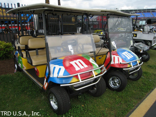 Golf Cart M&Ms