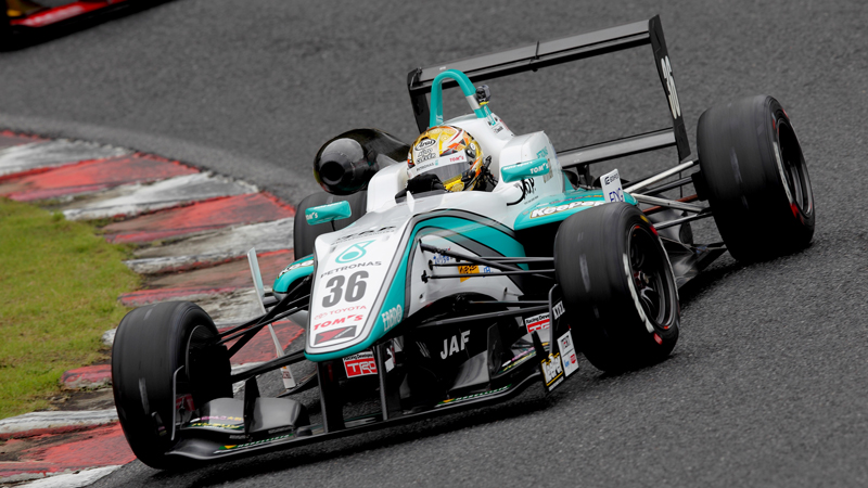 昨シーズン全日本F3選手権でランキング2位の活躍をみせた山下健太