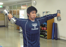 各部の筋肉をトレーニング